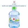 Chai Nước Súc Miệng Dr. Muối Hương Vỏ Chanh 1 Lít - Làm Sạch Khoang Miệng, Giảm Hôi Miệng, Hơi Thở Thơm Mát