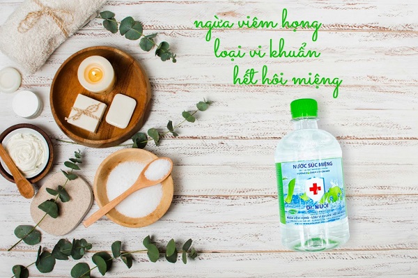 nước muối chăm sóc răng miệng cho trẻ - Dr.Muối