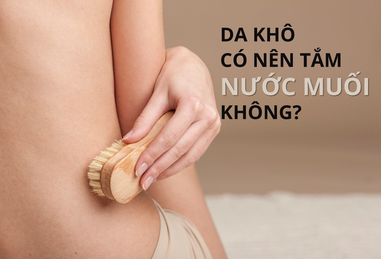 kết hợp dầu oliu và tắm nước muối