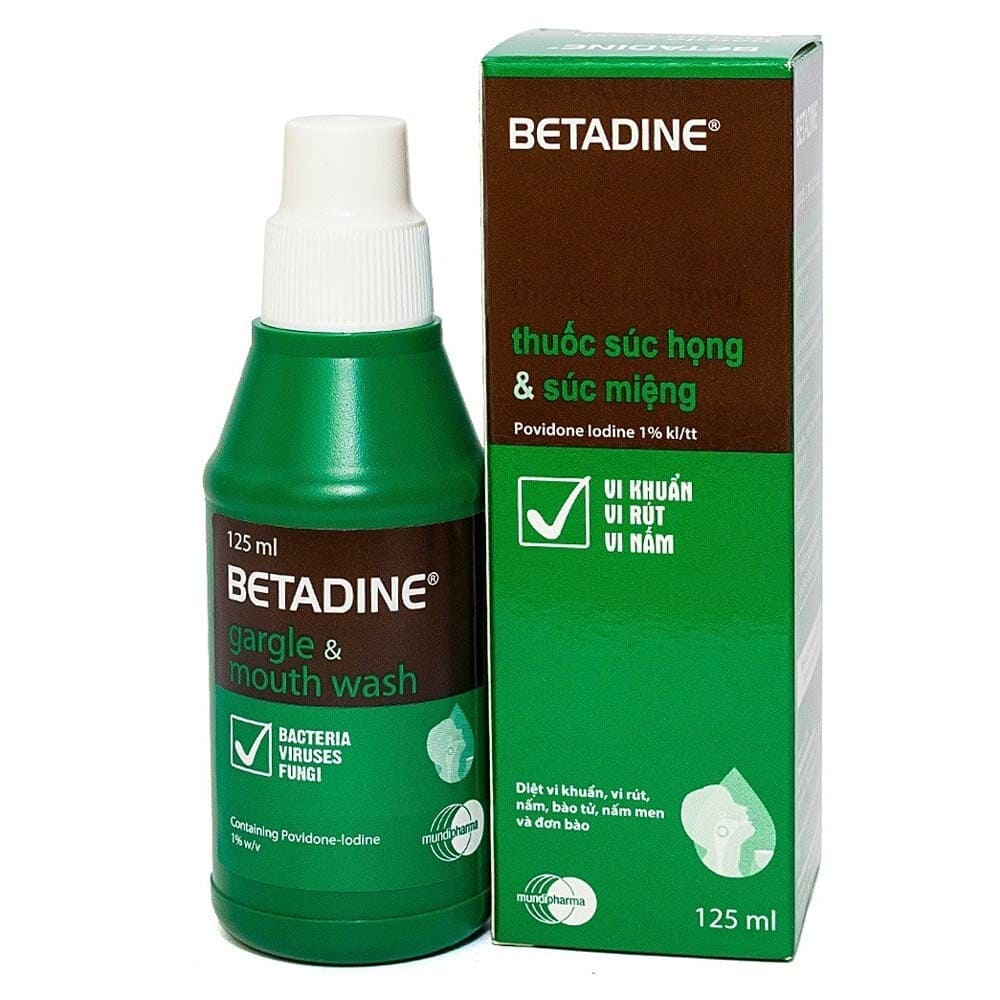 dung dịch súc miệng betadine